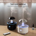 ILLMINIQUE ™ Umbrella Water Drop Air Humidifier with Colorful Light