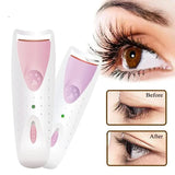 Electric Eyelash Curler Pink Lasting And Portable Shaping Curling Eyelash Clip Charging Model Fast Heating