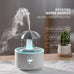 ILLMINIQUE ™ Umbrella Water Drop Air Humidifier with Colorful Light