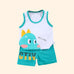 ILLMINIQUE ™ 2PCS Sets Summer Cotton T-Shirts Shorts For Boys and Girls