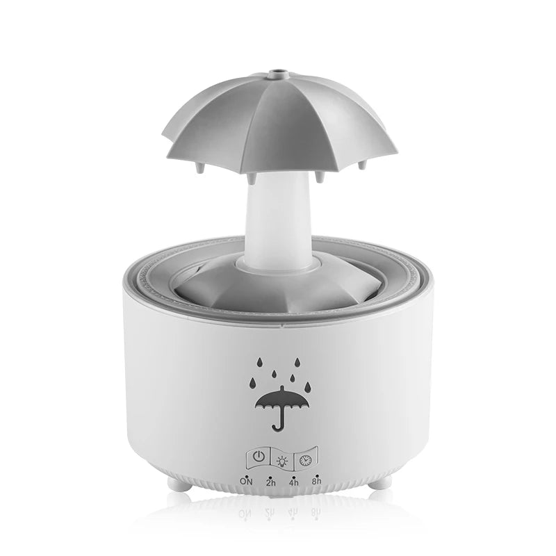 ILLMINIQUE ™ Umbrella Water Drop Air Humidifier with Colorful Light