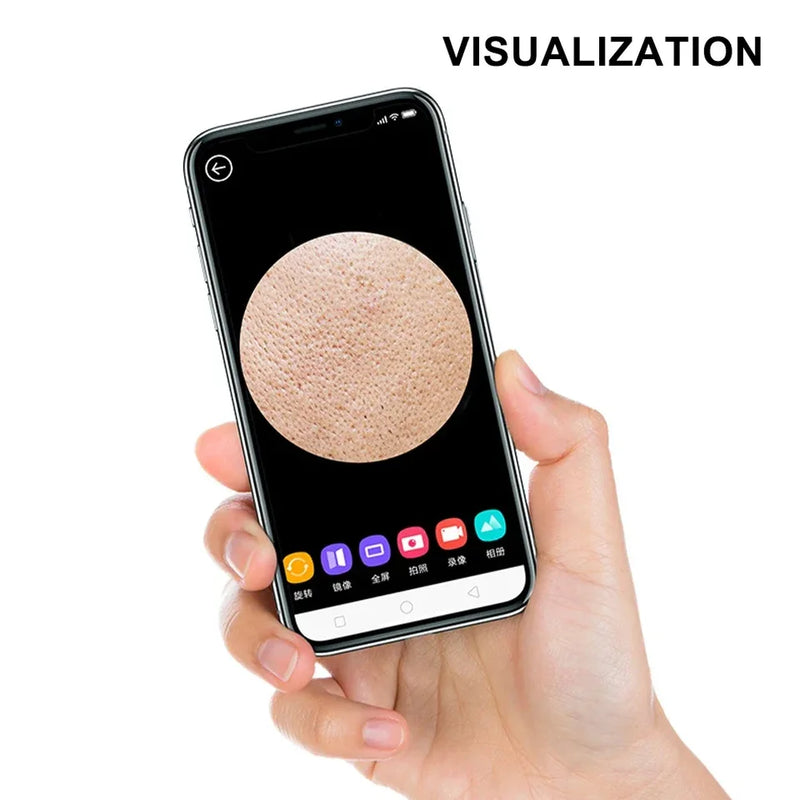 Visual Blackhead Remover Facial Deep Clean Machine Blackheads and Acne Remover Heated Face Extractor Electric Blackhead Sucker