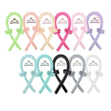 Heatless Curling Rod Headband No Heat Silk Curls Ribbon Hair Rollers Sleeping Soft Headband Lazy Hair Curlers Hair Styling Tools