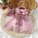 ILLMINIQUE ™ Newborn Photography Outfits Girl  With Big Bow Lace Dress