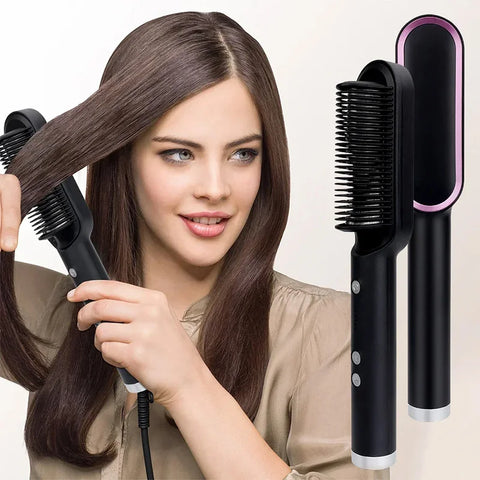 ILLMINIQUE ™ HAIR STRAIGHTENING BRUSH