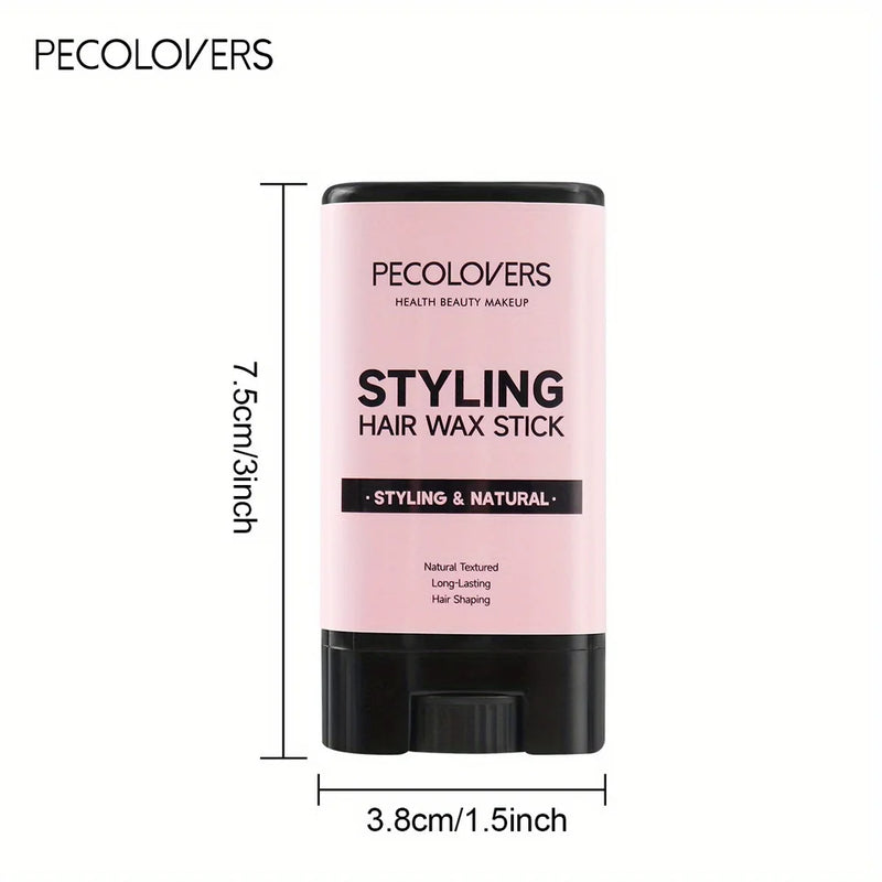 Fruit Flavour Hair Wax Stick, Styling Wax For Smooth Wigs Non-greasy Styling Hair Pomade Stick For Flyaways Edge & Frizz Hair