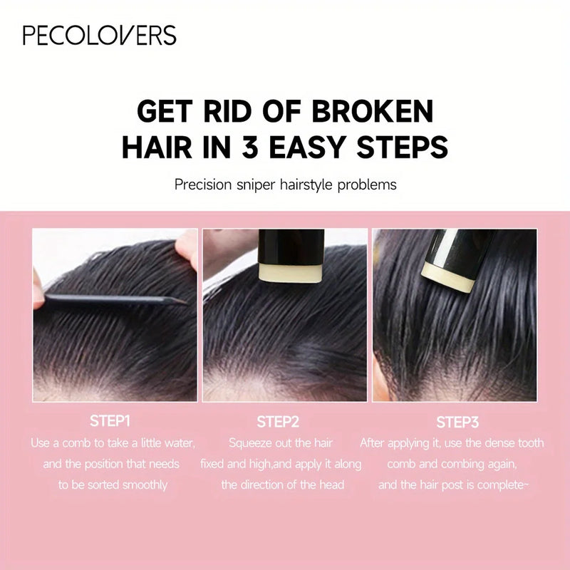 Fruit Flavour Hair Wax Stick, Styling Wax For Smooth Wigs Non-greasy Styling Hair Pomade Stick For Flyaways Edge & Frizz Hair